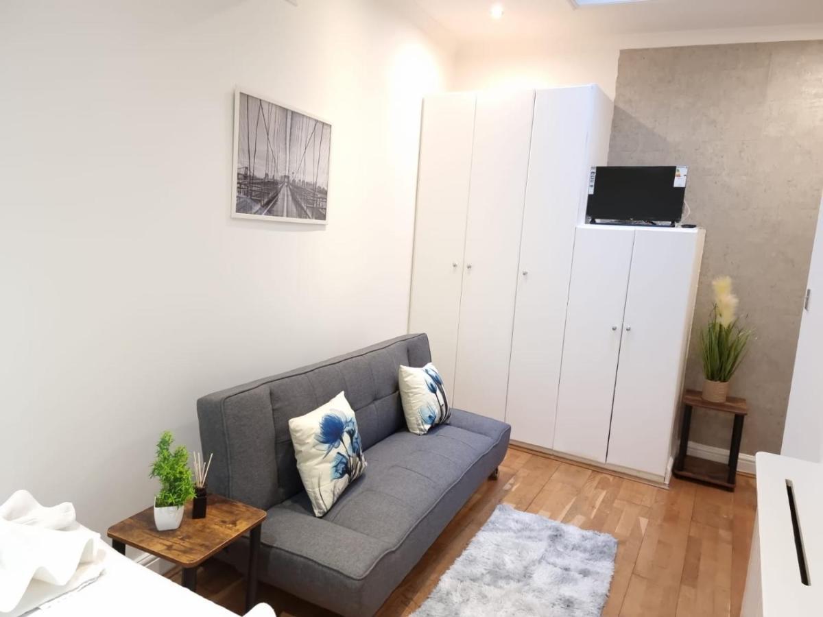 F1-Basement Studio Fits 3 Near Paddington Apartment Londra Exterior foto