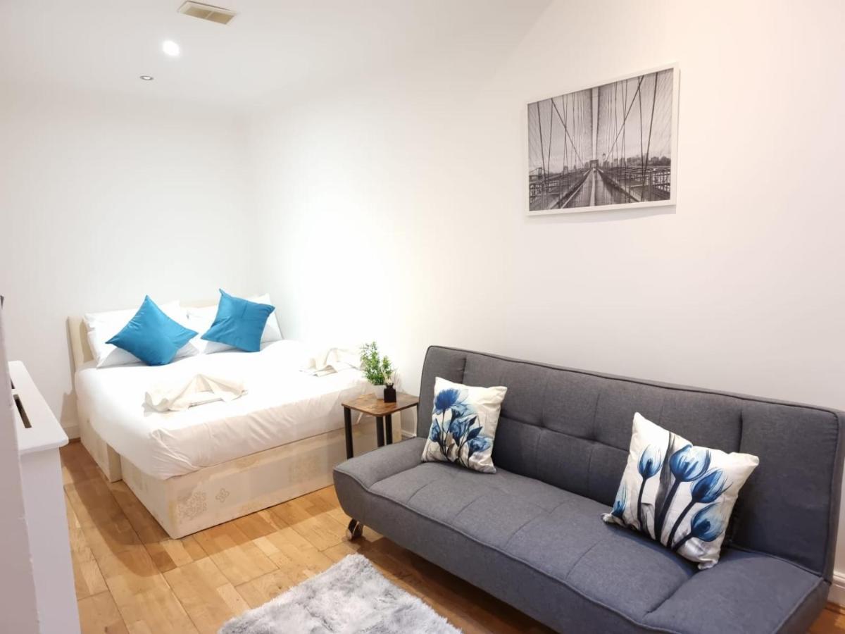F1-Basement Studio Fits 3 Near Paddington Apartment Londra Exterior foto